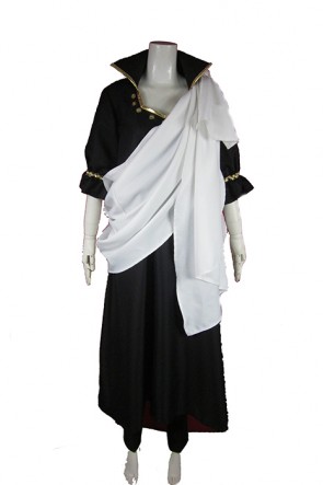 Fairy Tail Zeref Cosplay Costume With Cool White  AC0048