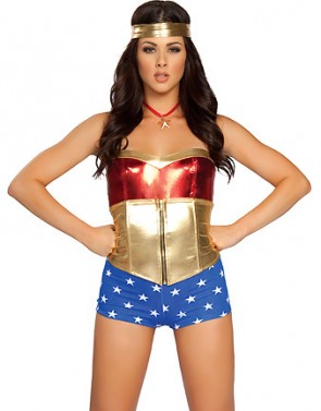 New Supergirl Adult Halloween Costume Sexy Superwoman Superhero Uniform MC00129