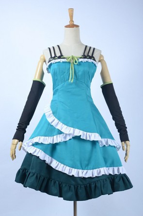 Vicwin-One Black Bullet Tina Dress Cosplay Costume AC00808