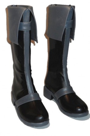 Rentaro Satomi Boots Black Cosplay Bullet Shoes Custom Made AC00812
