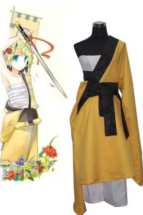 Vocaloid Gekokujō Kagamine Rin/Ren Kimono Cosplay Costume AC00750