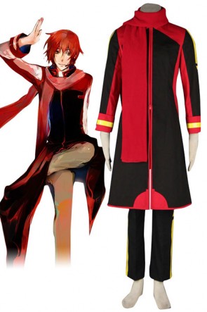 Vocaloid Kaito Black Cosplay Costume The Second Generation AC00762