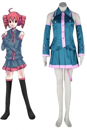 Vocaloid Kasane Teto Cosplay Costume AC00764