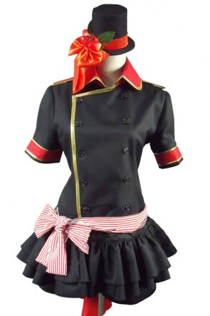 Black Butler Kuroshitsuji Ciel Phantomhive Black Lolita  Cosplay Costume AC00790