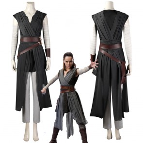 Star Wars The Rise of Skywalker Rey Halloween Cosplay Costume