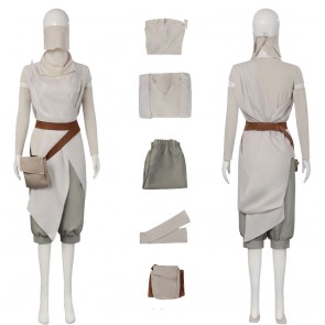 Rey Star Wars The Rise of Skywalker Halloween Cosplay Costume