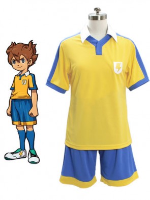 Inazuma Eleven  Kaminarimon School Football Player Cosplay Costume  AC001291