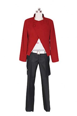 Uta No Prince Syo Kurusu Black Red Polyester Cosplay Costume AC001055