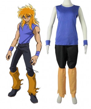 Saint Seiya Soul of Gold Bronze Saints Cygnus Hyoga cosplay costume AC001341