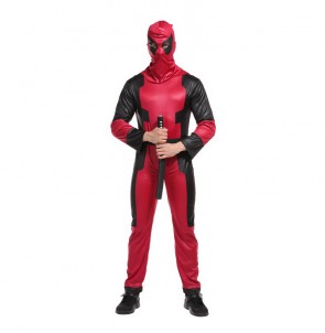 X-Men Deadpool Wade Wilson Adult Cosplay Costume 