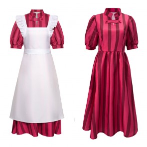 The Boy and The Heron Lady Himi Cosplay Maid Dresses Halloween Cosplay Costume