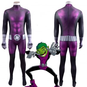 Teen Titans Go Beast Boy Halloween Cosplay Costume
