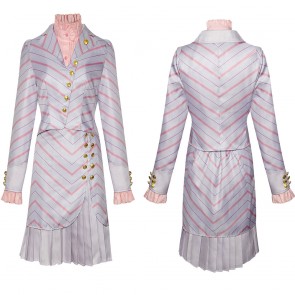 Wicked Part One Galinda School Uniform Halloween Cosplay Costume