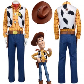 Toy Story Sheriff Woody Pride Halloween Cosplay Costume
