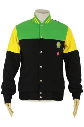 Green Free!Eternal Summer Cosplay Custome Makoto Tachlbana Coat AC00885