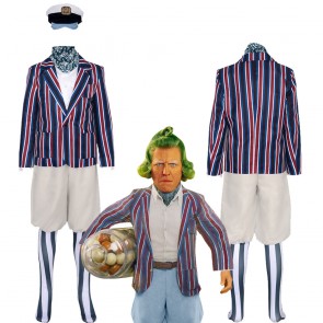Oompa Loompa Cosplay Movie Wonka 2023 Halloween Costume