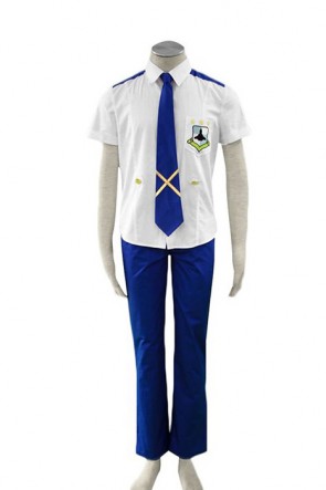 Macross Frontier Mikhail Bran School Uniform Cosplay Costume AC00997