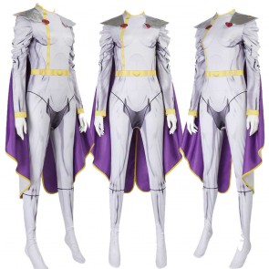 X-Men '97 Ororo Munroe White Jumpsuit Halloween Cosplay Costume