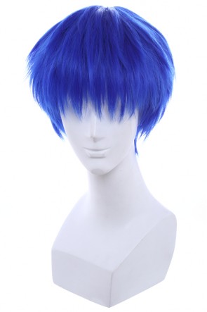 25cm Dark Blue Short Rei Ryugazaki Cosplay Wig AC00896