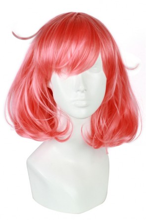 30cm Short Cherry red Cosplay Wig Noragami Kofuku Side bangs Anime hair AC00986